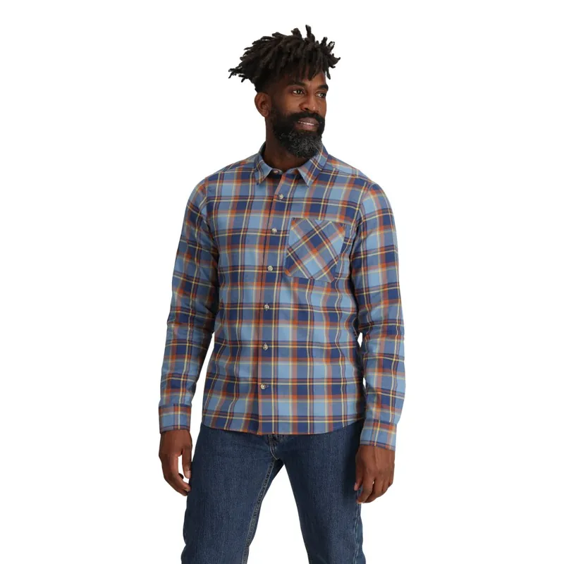 Echt Outdoor Research Ravenna Flanellhemd Herren - olympic plaid