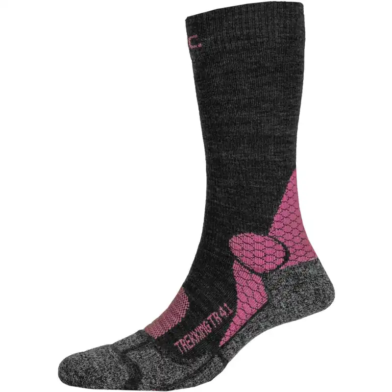 Schnäppchen P.A.C. Original TR 4.1 Trekking Merino Stability Socken Damen - Anthracite/Coral
