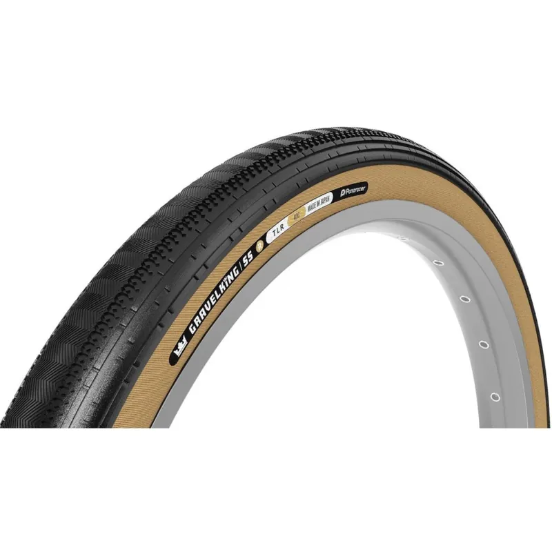 Letzte Chance Panaracer Gravelking SS R Faltreifen - Semi-Slick R-Line TLR - 30-622 schwarz/skinwall