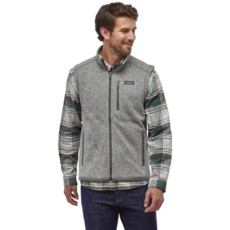 Neue Kollektion Patagonia Better Sweater Fleeceweste Herren - Stonewash