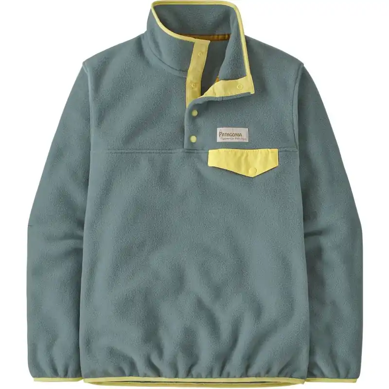 Patagonia Lightweight Synchilla Snap-T Fleece Pullover Damen - Blue Sage Billig