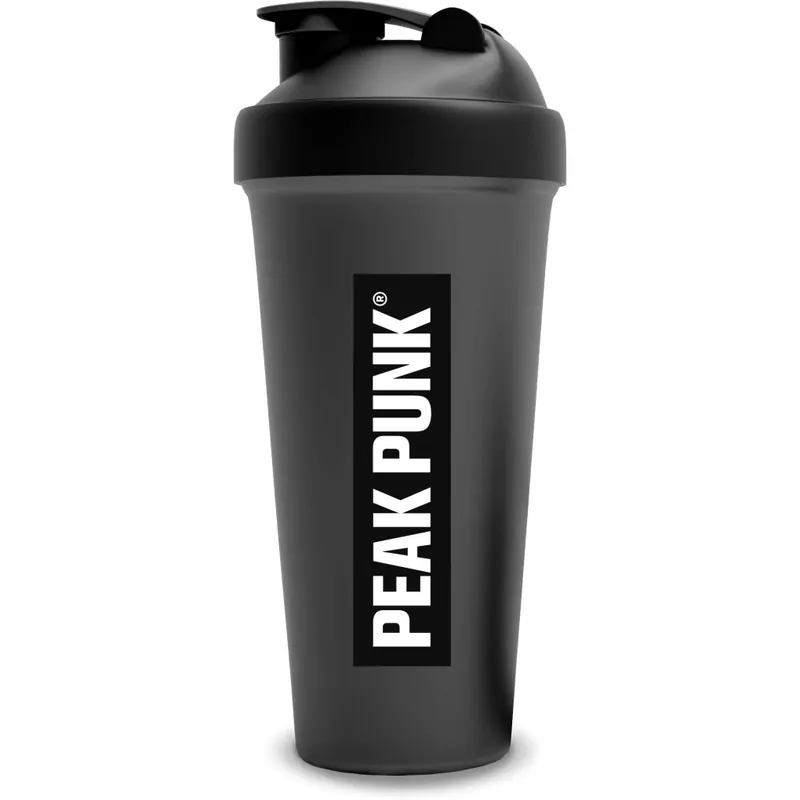 Jetzt Kaufen Peak Punk Bio-based Protein Shaker 600ml - Clearblack