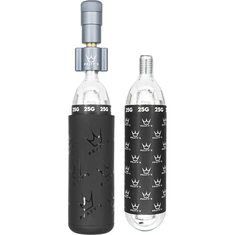Peaty‘s Holeshot CO2 Kartuschenpumpe - MTB (25g) - Slate Garantierte Lieferung