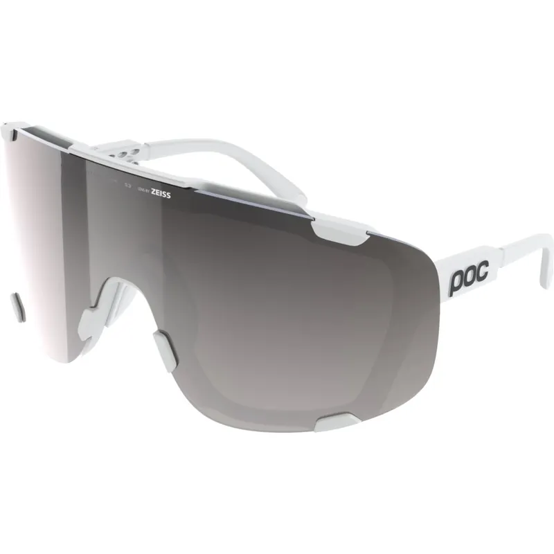 Direkt Vom Hersteller POC Devour Brille - Hydrogen White - Clarity Road/Sunny Silver Clear