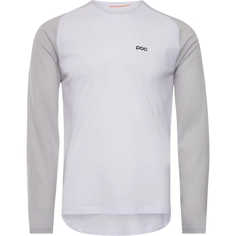 POC Motion Air Langarm-Trikot Herren - 1001 Hydrogen White Must-Have