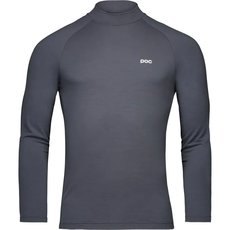 POC Merino Mock Neck Unterhemd Herren - 1043 Sylvanite Grey Billig