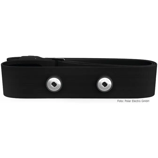Polar Soft Strap Elastischer Elektrodengurt - schwarz Highlight