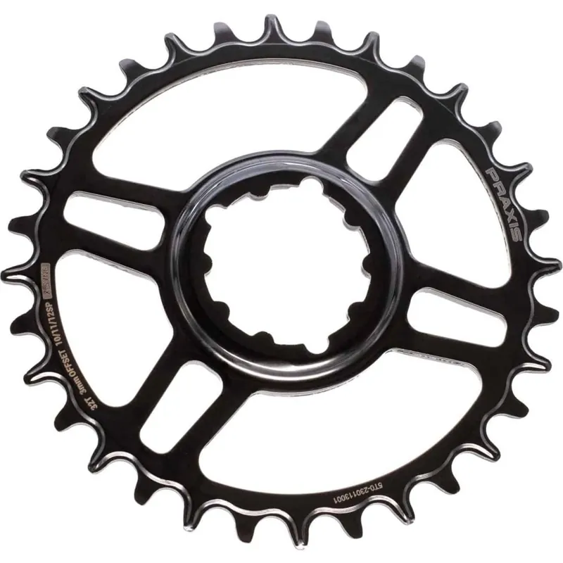Praxis Works Direct Mount 1X Kettenblatt Stahl - MTB Narrow Wide 10/11/12-fach - 0mm Offset - 30T Highlight