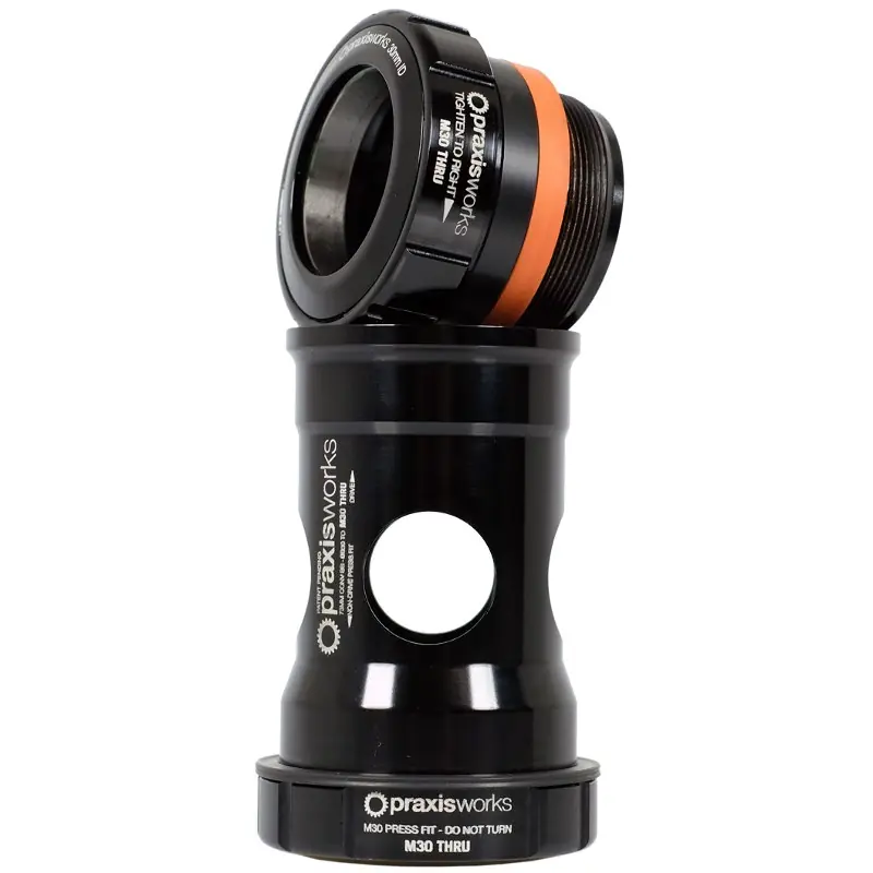 Praxis Works MTB Innenlager 73mm für M30-Thru Kurbeln an BB30/PF30- PF46/BB42-73-30 Begrenztes Angebot