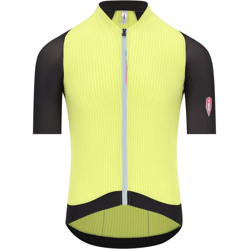 Neue Kollektion Q36.5 Dottore Clima Pro Kurzarm-Trikot Herren - lime
