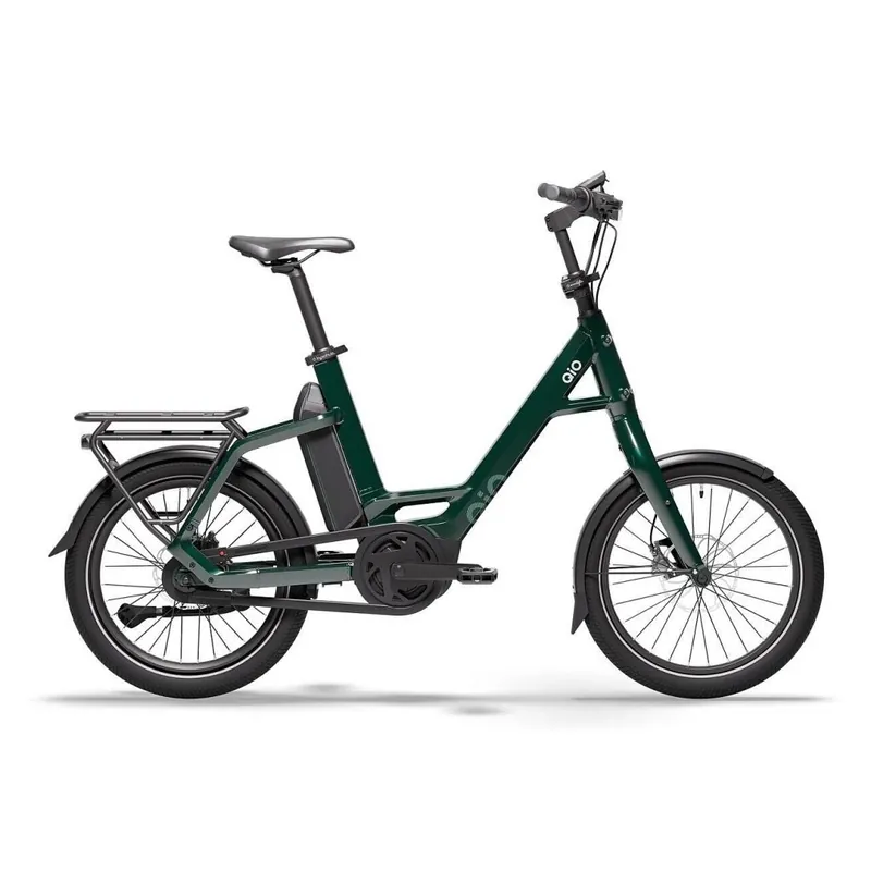 Heißes Angebot QiO COMPACT AP8 1x8 Shimano Nexus LL - 20" E-Bike - 2026 - forest green glossy