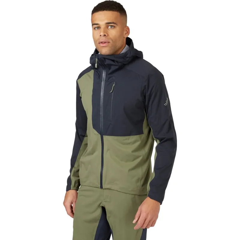 Rab Cinder Kinetic Jacke Herren - light khaki/beluga Neue Kollektion
