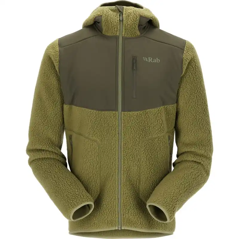 Rab Outpost Kapuzenjacke Herren - chlorite green Aktuell