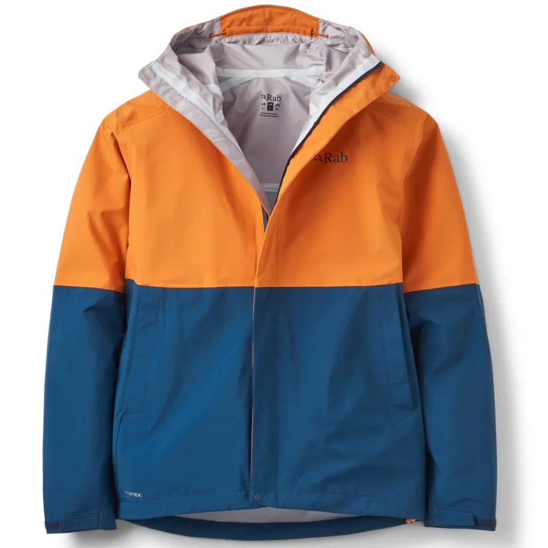 Rab Firewall Jacke Herren - dark melba/tempest blue Neuheit