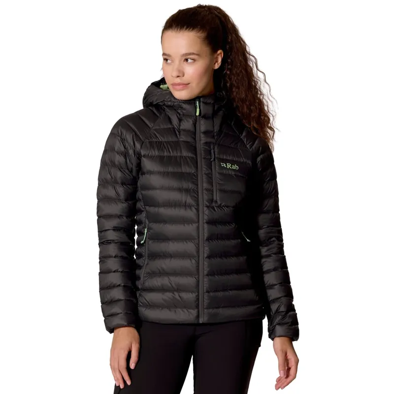 Rab Microlight Alpine Kapuzenjacke Damen - graphene Bestpreis