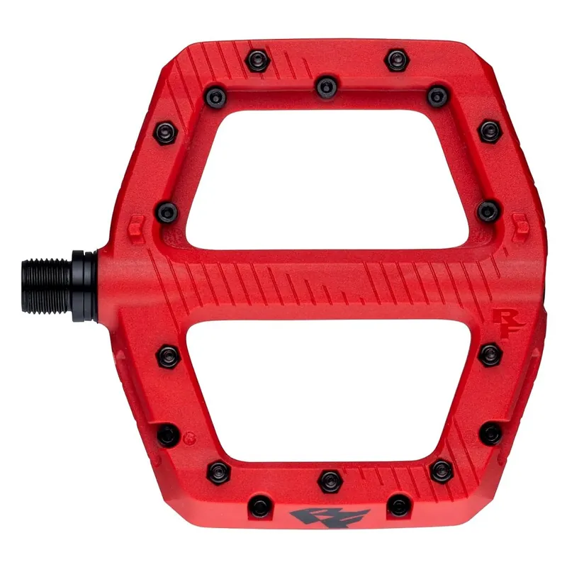 Race Face CHESTER Large - Flatpedale - rot Top-Seller
