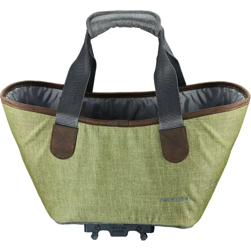 Racktime Agnetha Gepäckträger-Einkaufstasche 15L - peat bog green Aktuell