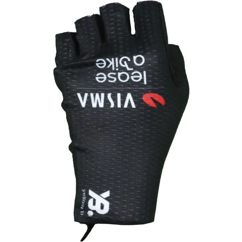 Must-Have RAPidGEAR Team Visma Lease a Bike Premium Aero Handschuhe 2025 - schwarz