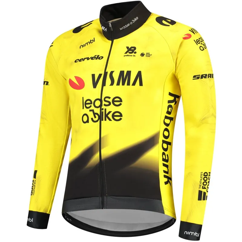 Must-Have RAPidGEAR Team Visma Lease a Bike Replica Winterjacke Herren 2026 - yellow