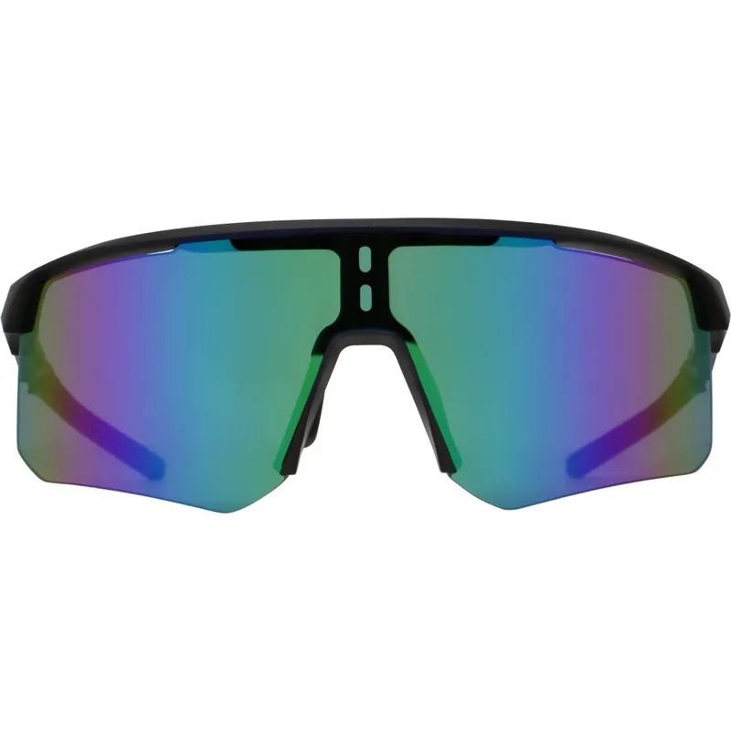 Red Bull SPECT Eyewear RIDDLE Sonnenbrille - 004 black smoke with green mirror Günstig