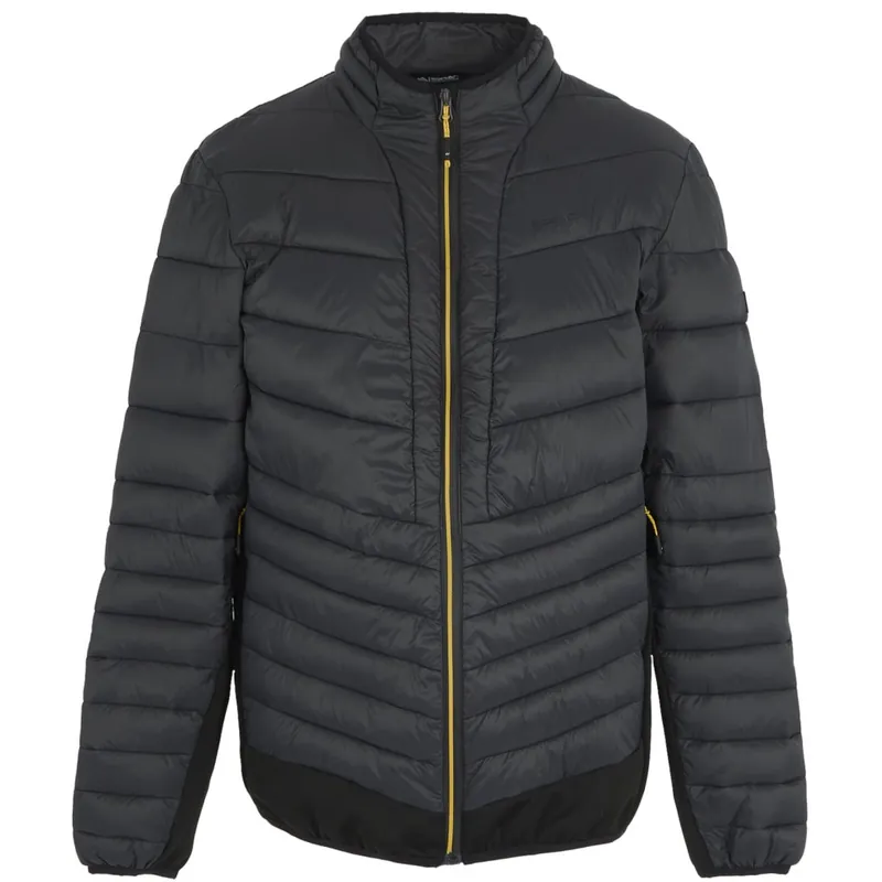 Bestpreis Regatta Leedre Hybrid Jacke Herren - Ash/Black 61G