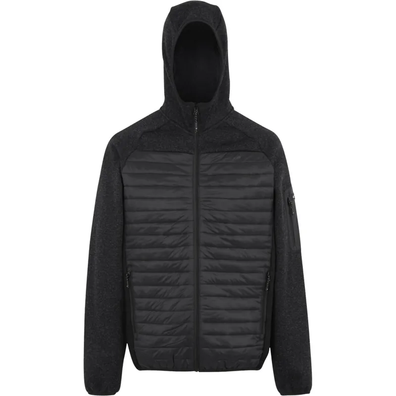 Expressversand Regatta Newhill Hybrid Jacke Herren - Ash/Black 61G