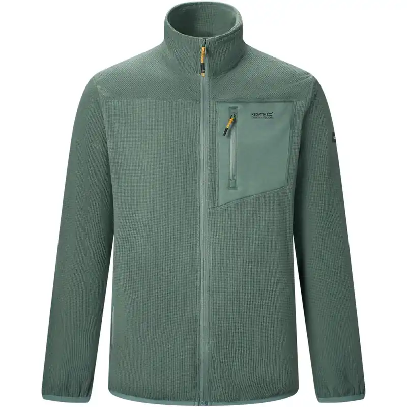 Regatta Eadle Fleecejacke Herren - Dark Forest Green WSI Wochenendangebot