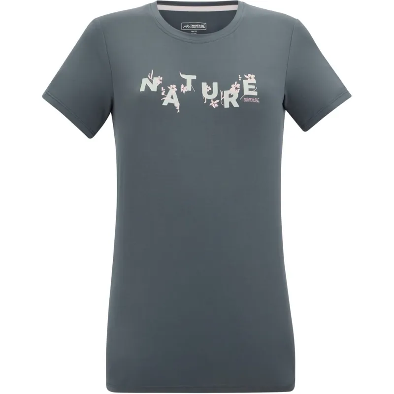 Regatta Fingal Stretch T-Shirt Damen - Dark Storm EN9 Sale