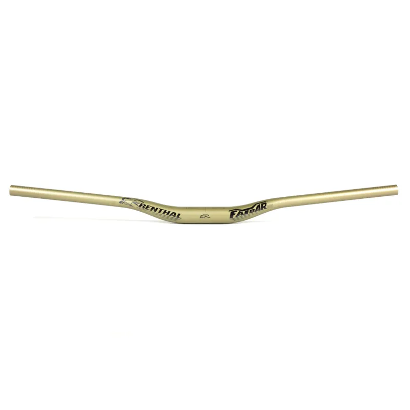 Highlight Renthal V3 Fatbar Riser Lenker - 35mm 800mm - Rise 20mm gold