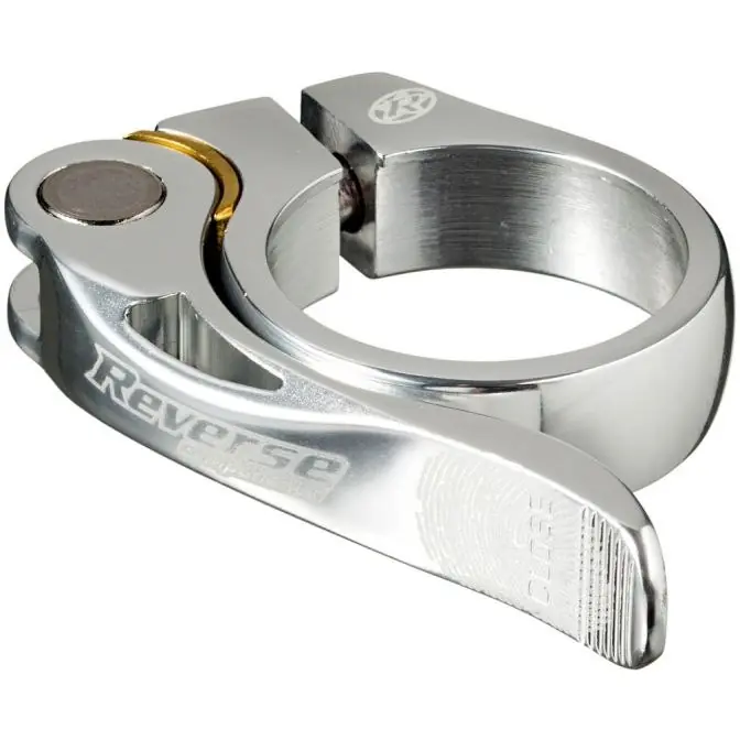 Nur Heute Reverse Components Long Life 34,9mm Sattelklemme - silber