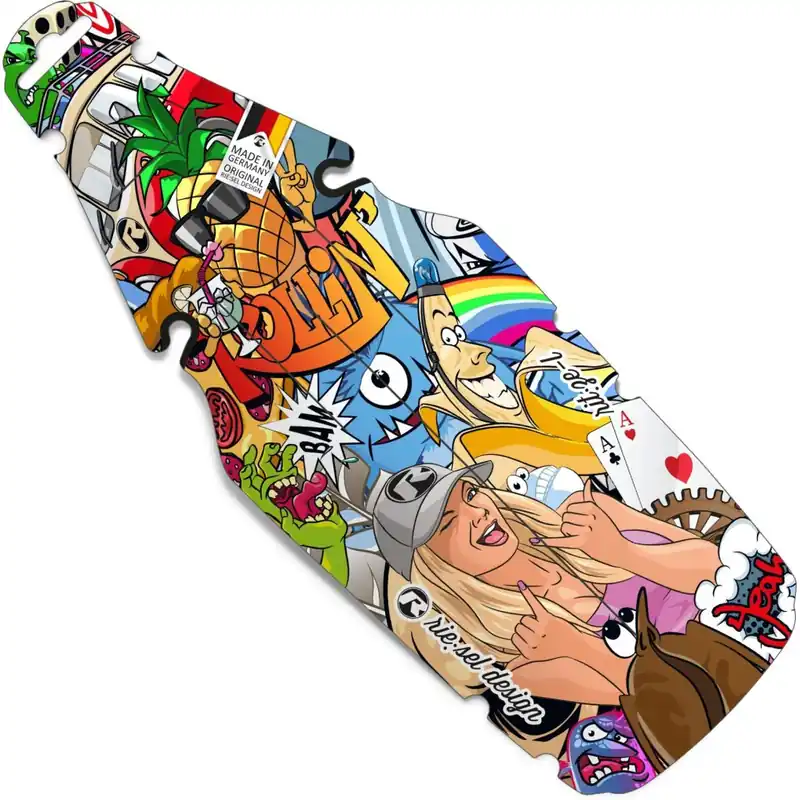 rie sel design rit ze L Schutzblech - Stickerbomb Eyecatcher Sale