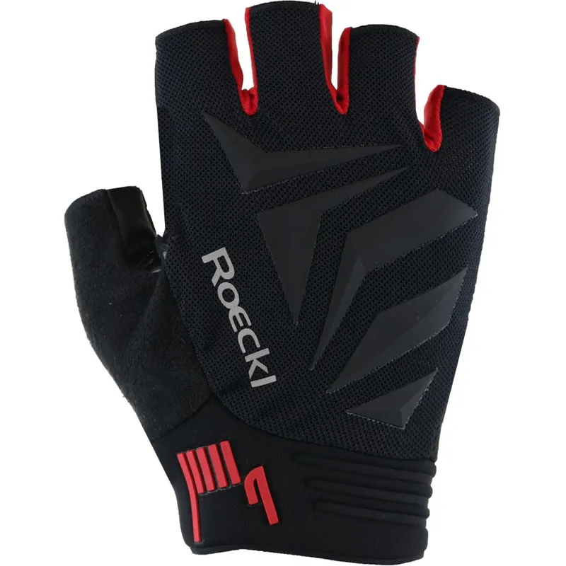 Versand Am Gleichen Tag Roeckl Sports Isera 2 Fahrradhandschuhe - schwarz/rot 9300