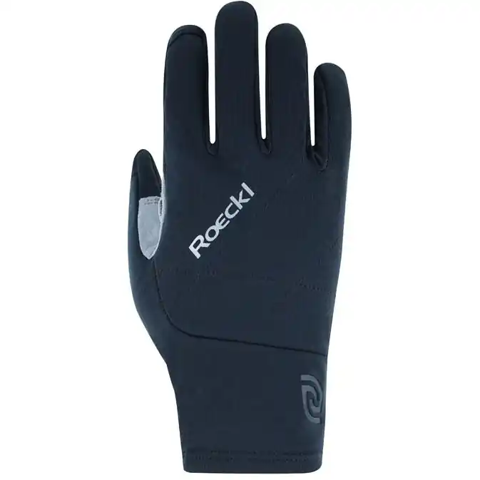 Neu Roeckl Sports Riegsee Fahrradhandschuhe - schwarz/grau 9452