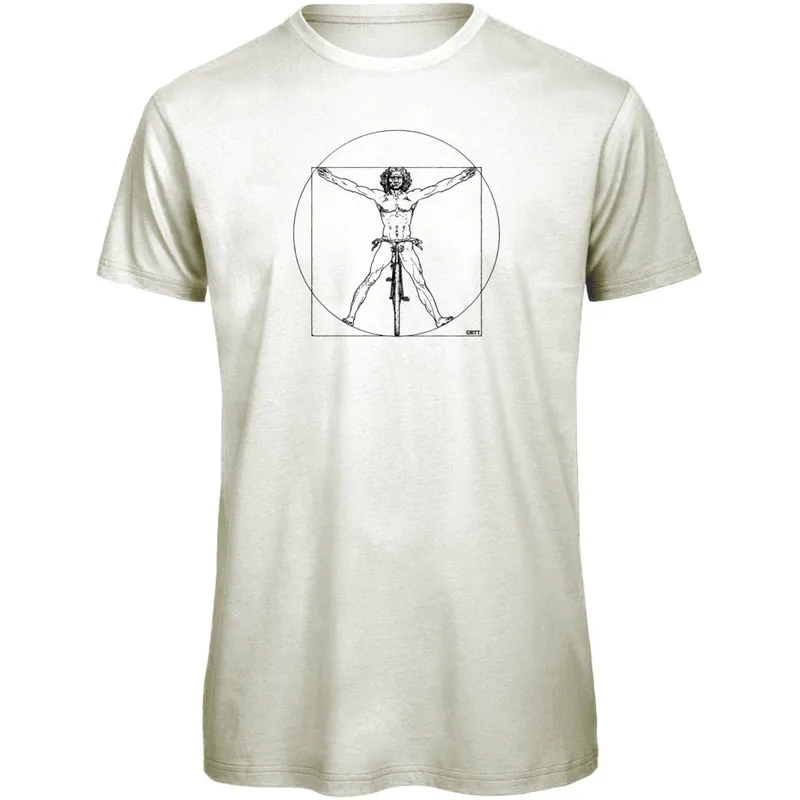Schnäppchen RTTshirts DaVinci Fahrrad T-Shirt Herren - weiss