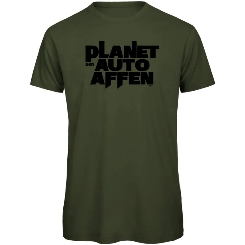 RTTshirts Planet der Autoaffen Fahrrad T-Shirt Herren - khaki Expressversand