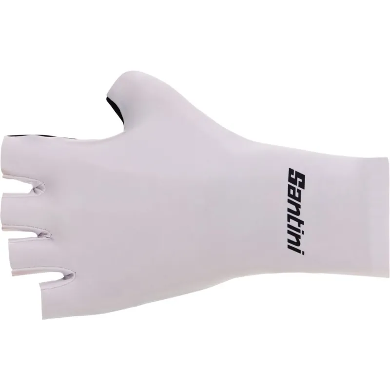Santini Madss Kurzfinger-Handschuhe - weiß BI Heißes Angebot