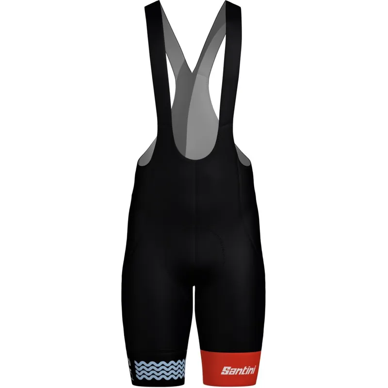 Neue Ware Santini UCI Road World Championships Montréal Trägershorts Herren - black NE