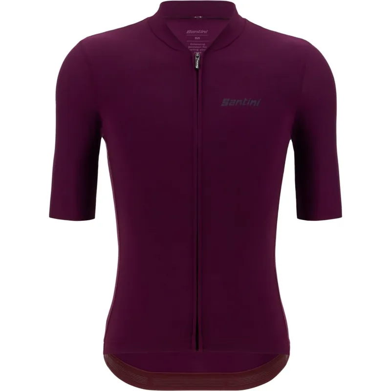 Solange Der Vorrat Reicht Santini Sensation Kurzarmtrikot Unisex - bordeaux BR