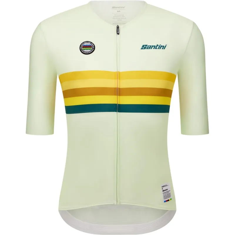 Echt Santini UCI World Champion Kurzarmtrikot Herren - Australia
