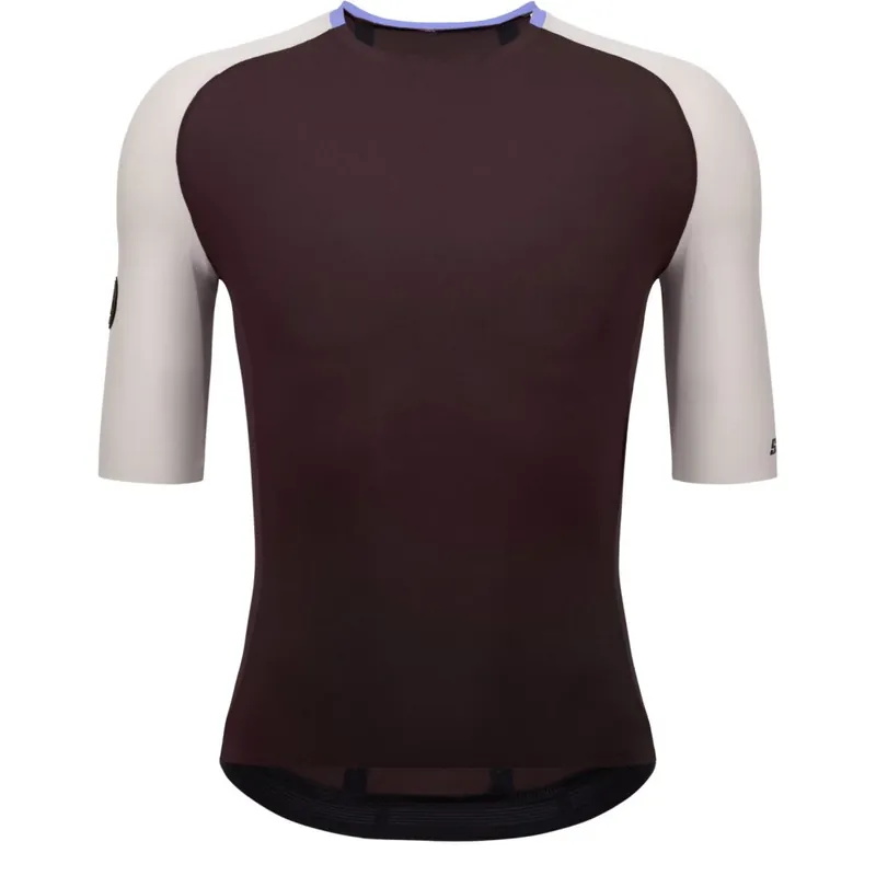 Neuheit Santini Pelle Kurzarmtrikot Unisex - wenge WE