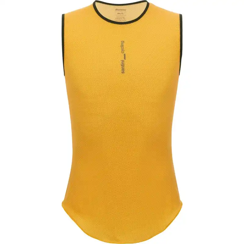 Santini Delta Unterhemd ärmellos Herren - yellow GI Direkt Vom Hersteller