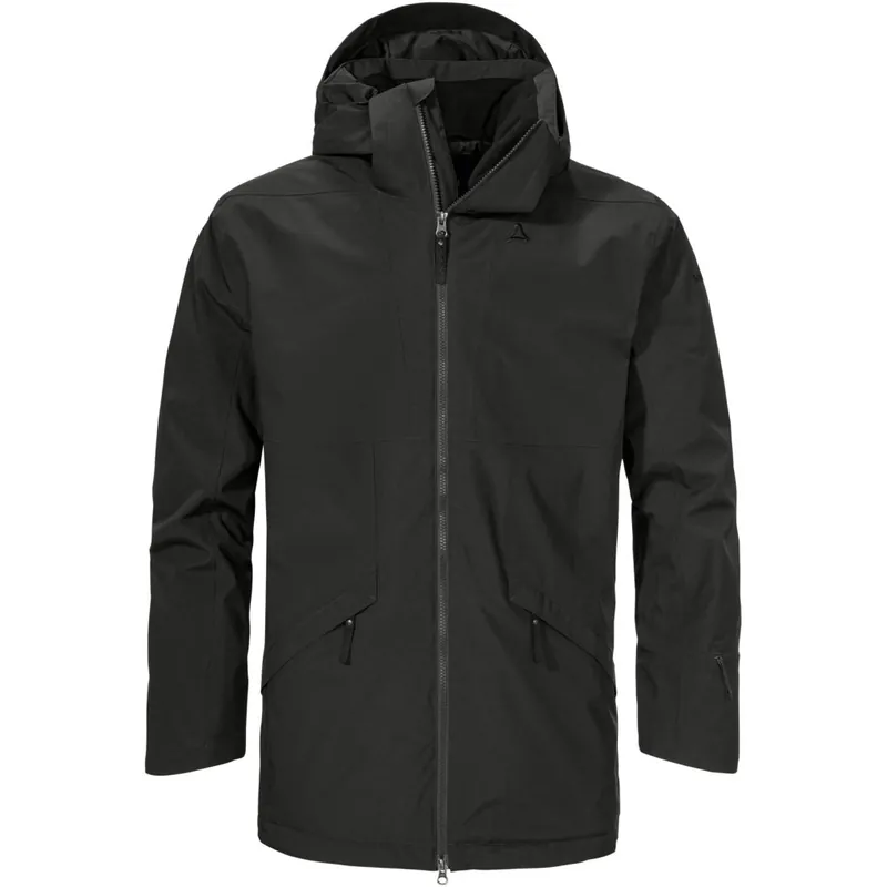 Neuheit Schöffel Style Malkay Isolierter Parka Herren - schwarz 9990