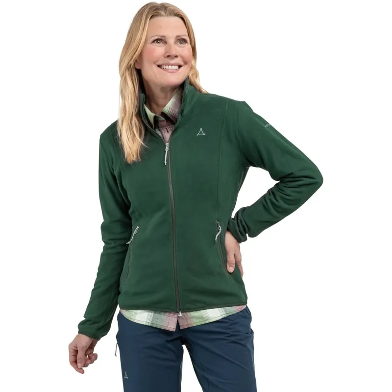 Begrenztes Angebot Schöffel Style Ash Fleecejacke Damen - dark jade 6965