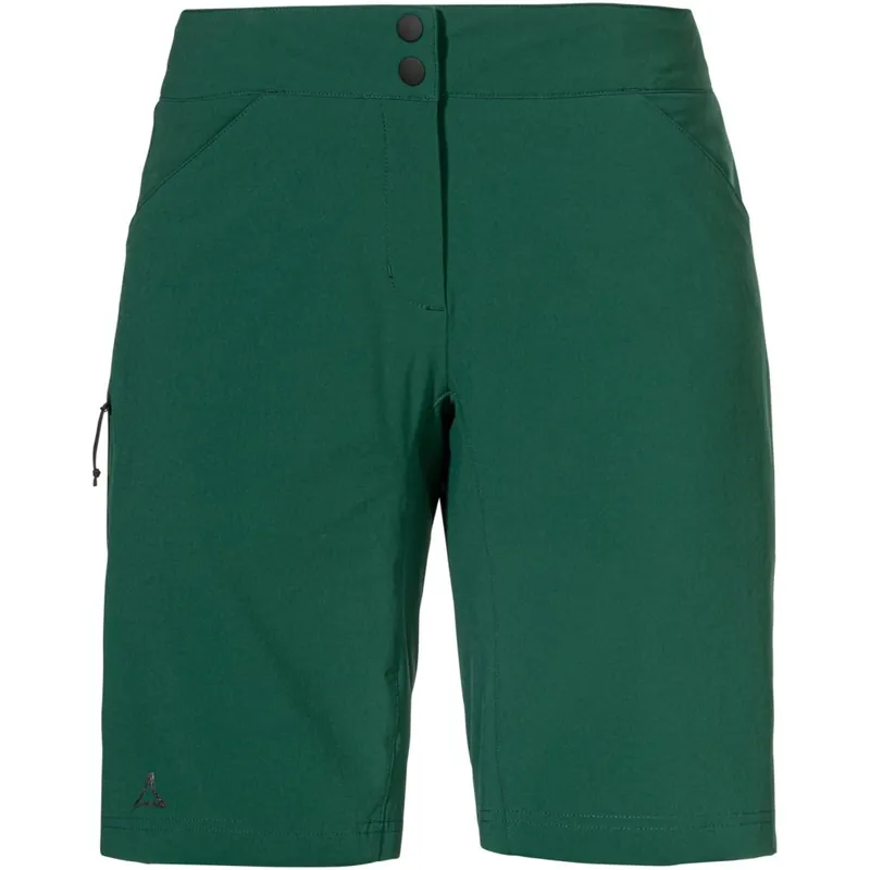 Billig Schöffel Danube Shorts Damen - fir green 6995