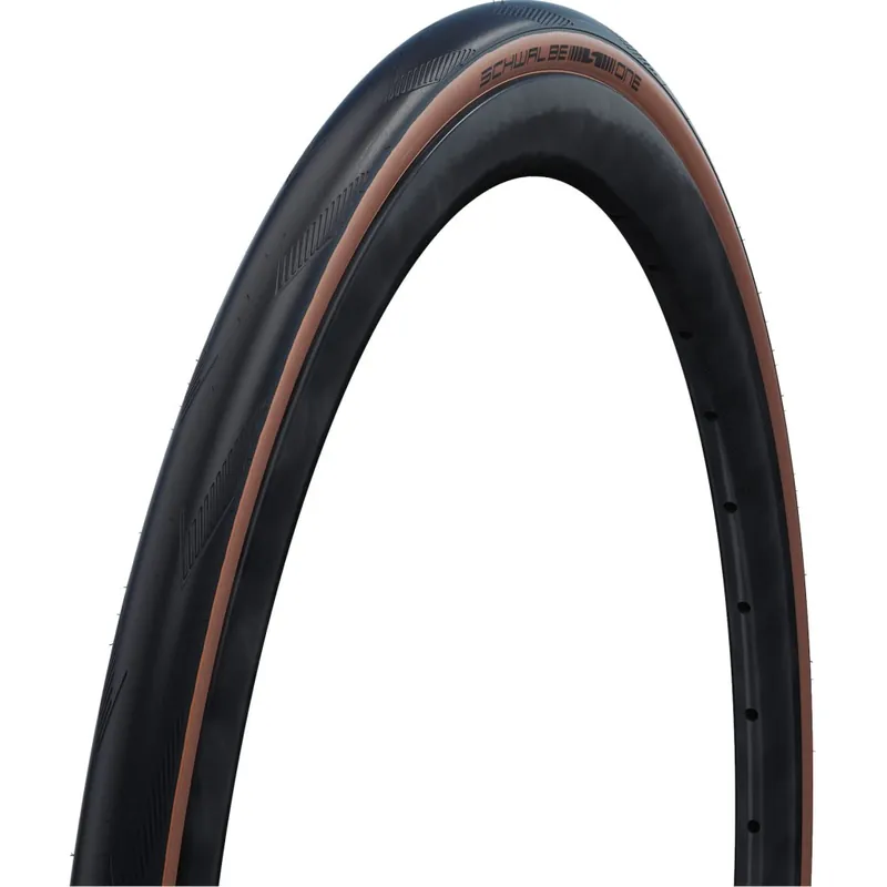 Heißes Angebot Schwalbe One Faltreifen - Performance Addix Race Guard TLEasy - E-25 - 25-622 Bronze Sidewall