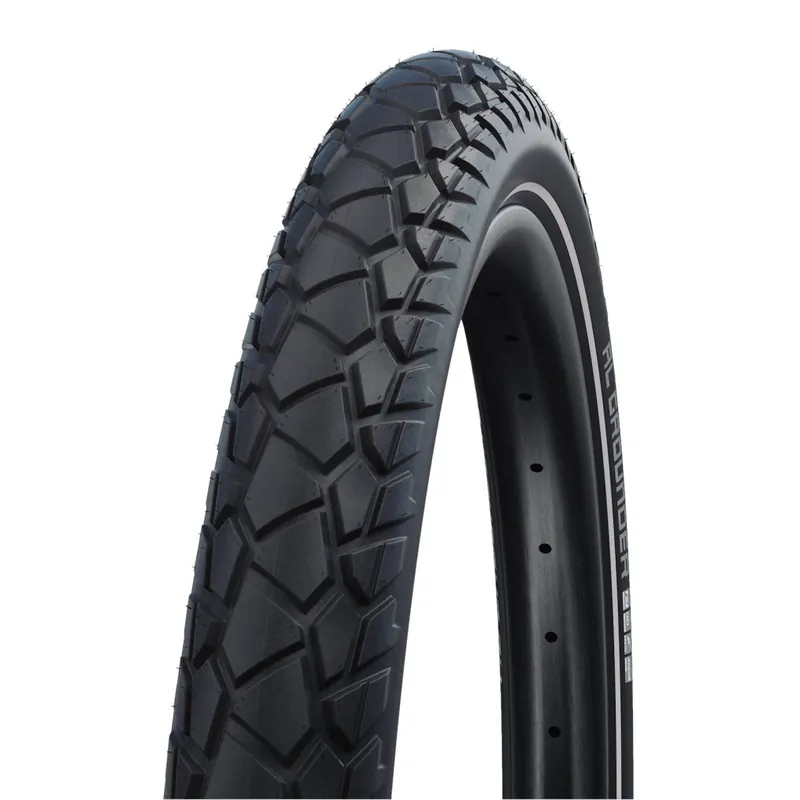 Heißes Angebot Schwalbe AL Grounder Drahtreifen - Performance Addix DD - Raceguard ECE-R75 - 27.5x2.60" Black Reflex