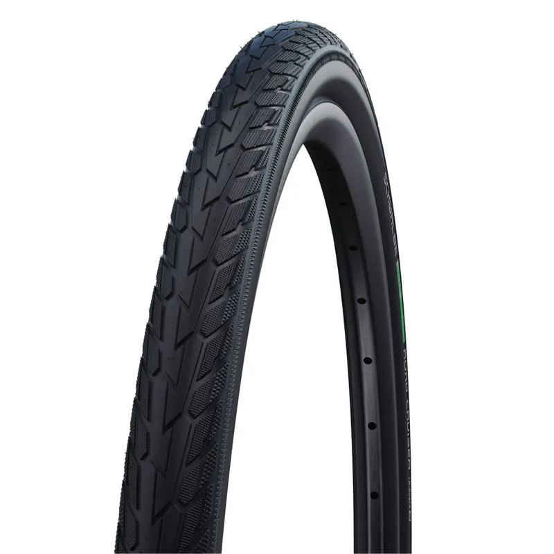 Neue Ware Schwalbe Road Cruiser Drahtreifen - Active Green Compound K-Guard - 14x1 3/8" black