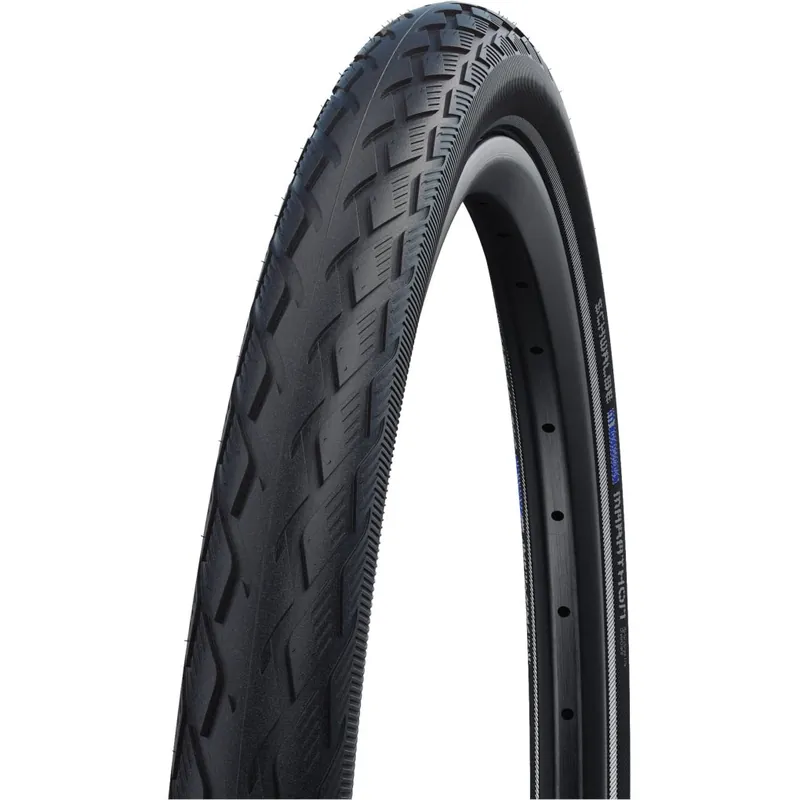 Günstig Schwalbe Marathon Drahtreifen - Performance Addix Green Guard E-Bike - 28" Black Reflex
