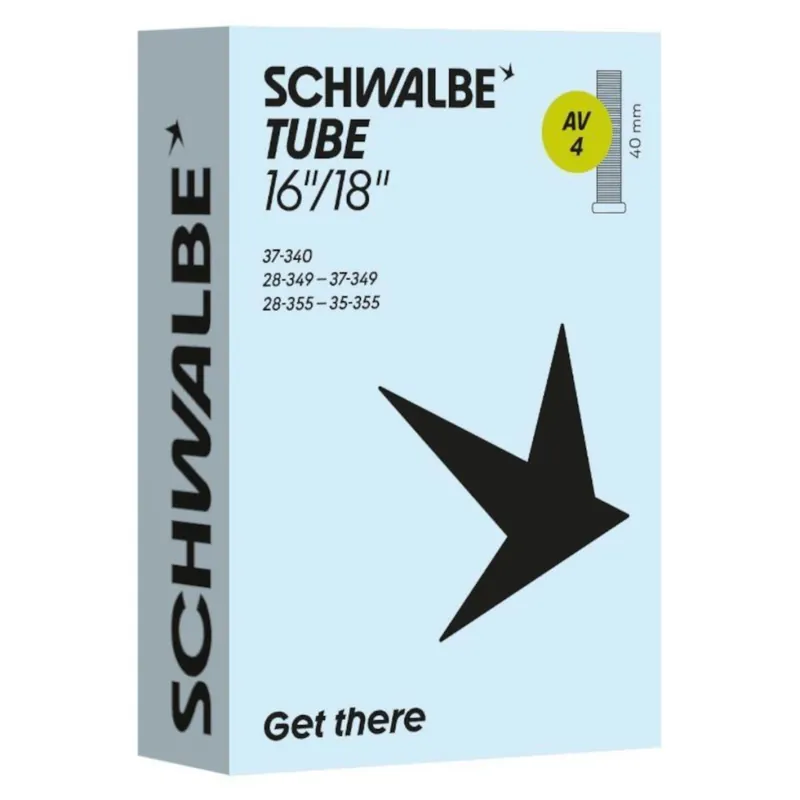 Schwalbe Schlauch - Nr. 4 16"/18" - 28/37-340/355 AV 40mm Ausverkauf