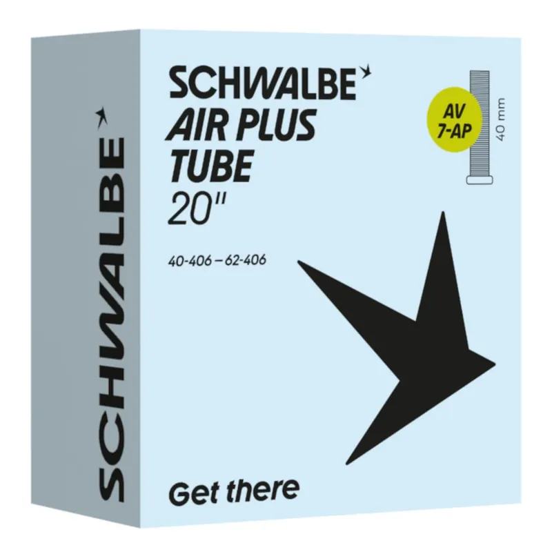 Nur Für Kurze Zeit Schwalbe Air Plus Schlauch - No. 7-AP 20" - 40/62-406 AV 40mm